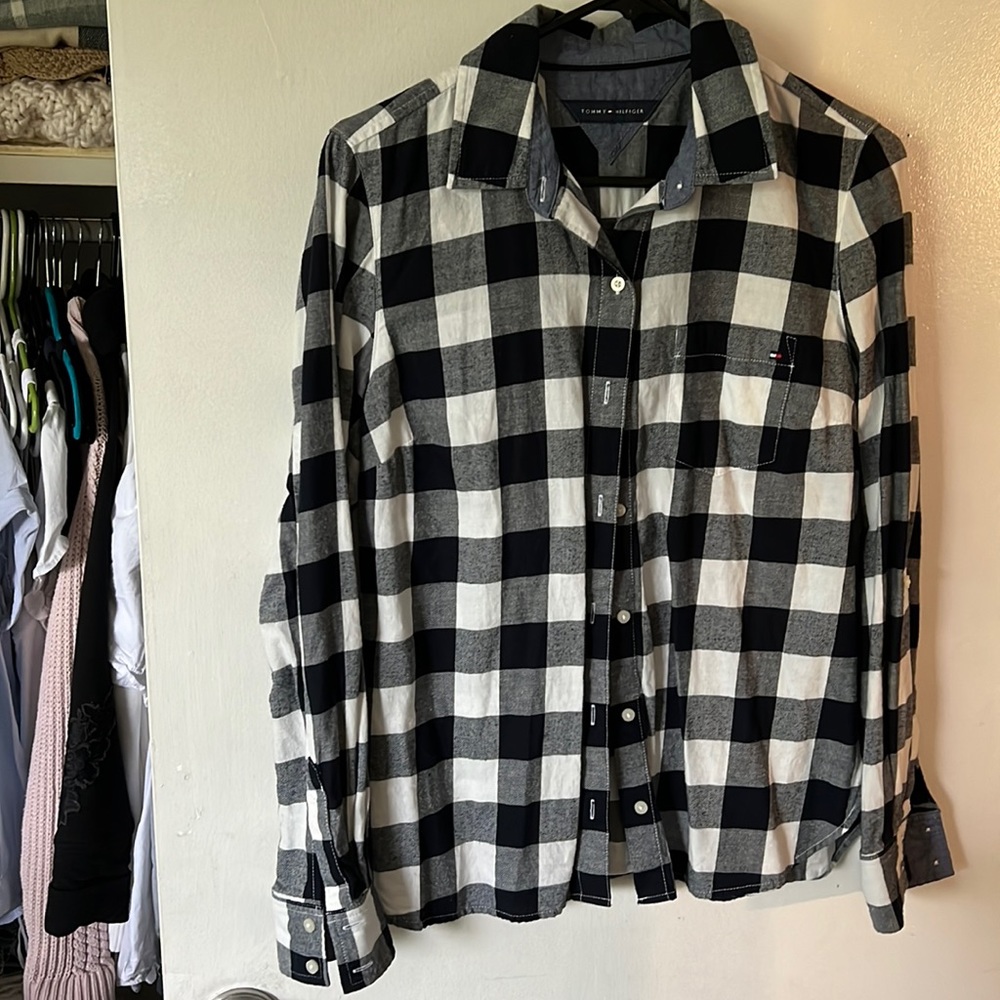Tommy Hilfiger Plaid Blouse